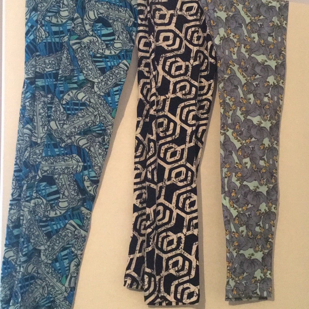 Lularoe leggings x 3